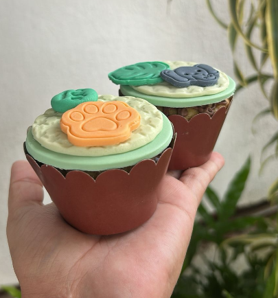 Cupcake Personalizado de Pasta Americana